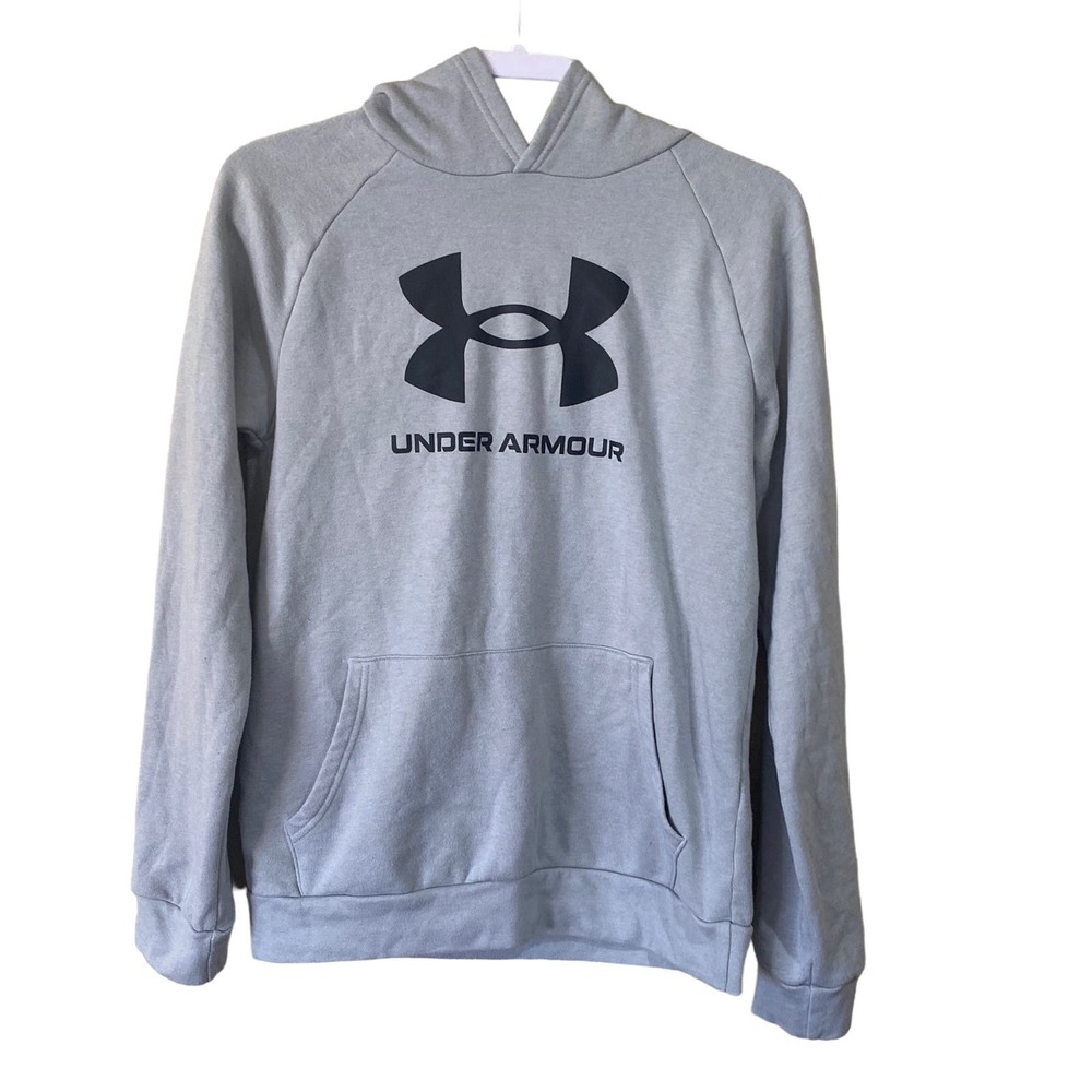 Under Armour Boys Gray YXL Sweatshirt Hoodie